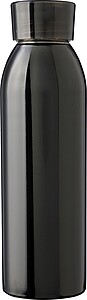 Nerezová lahev 650 ml, černá