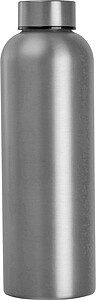 Nerezová láhev 700 ml, šedá