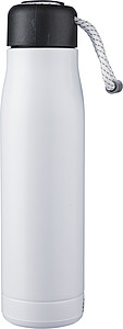Nerezová láhev na pití s dvojitou stěnou 500 ml, bílá