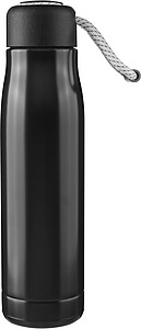 Nerezová láhev na pití s dvojitou stěnou 500 ml, černá