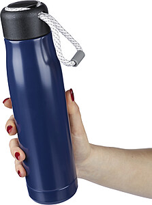 Nerezová láhev na pití s dvojitou stěnou 500 ml, modrá