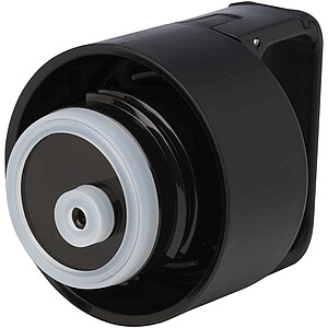 Nerezová láhev na vodu 600 ml s měděnou vakuovou izolací, černá