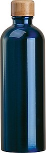 Nerezová láhev s karabinou 750 ml, tmavě modrá