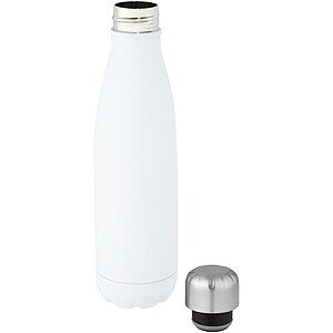 Nerezová termoláhev na pití z recyklované nerezové oceli, 500ml, bílá