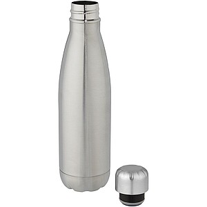 Nerezová termoláhev na pití z recyklované nerezové oceli, 500ml, stříbrná