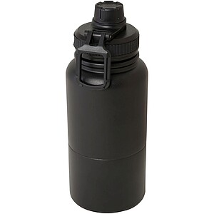 Nerezová termoska, 530ml, s odnímatelnou spodní částí 340ml, černá - reklamní předměty