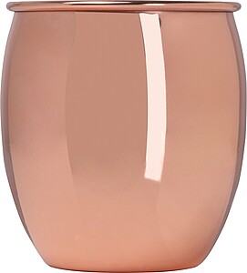 Nerezový hrnek s měděným povrchem 500 ml, růžová
