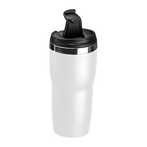 Nerezový termohrnek, 480ml, bílý