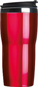 Nerezový termohrnek, 480ml, červený