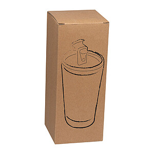 Nerezový termohrnek 500 ml, bílá