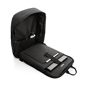 Nevykradnutelný batoh na notebook, černý