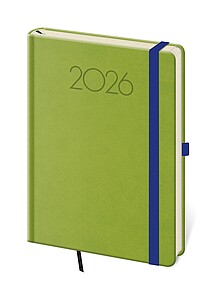 New Praga 2026 diář denní A5, zelený