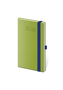 New Praga 2026 diář týdenní A5, zelený