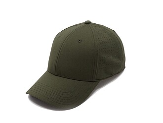 Nízkoprofilová 6panelová kšiltovka, vojenská zelená