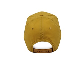 Nízkoprofilová 6panelová kšiltovka, žlutá