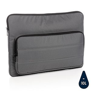 Obal na 15,6" notebook Impact z RPET AWARE™, šedá - ekologické reklamní předměty