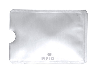 Obal na kartu s RFID ochranou, bílý - reklamní předměty
