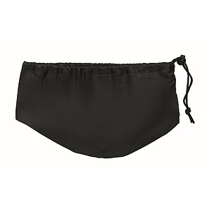 Ohebný cestovní polštářek, černá