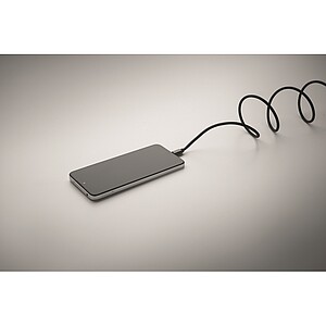 Opletený magnetický kabel, černá