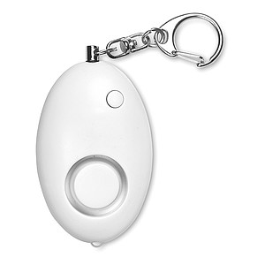 Osobní mini alarm, bílý - reklamní předměty
