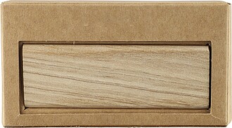 Osvěžovač do auta z bukového dřeva, hnědá