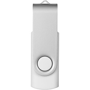 Otočný USB disk 16 GB, bílá