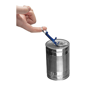 Otvírák lahví a držák na mobil s klíčenkou,modrá