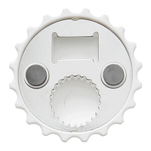 Otvírák na lahve, bílá