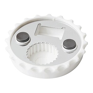 Otvírák na lahve, bílá