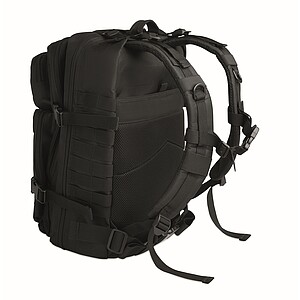 Outdoorový 50l batoh 600D RPET, černá