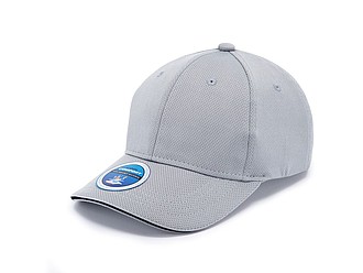 PALOK Funkční sportovní kšiltovka z polyesteru, šedá