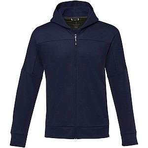 Pánská bunda s kapucí Elevate NUBIA, námořní modrá, vel. L