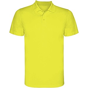 Pánská funkční polokošile s krátkým rukávem, ROLY MONZHA, žlutá, vel. M