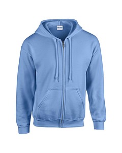 Pánská mikina GILDAN HEAVY BLEND ADULT FULL ZIP HOODED 271g, jemně modrá, S