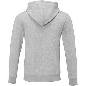 Pánská mikina s kapucí Elevate CHARON, světle šedý melír, vel. 3XL