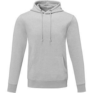 Pánská mikina s kapucí Elevate CHARON, světle šedý melír, vel. 3XL