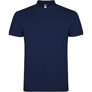 Pánská polokošile s krátkým rukávem, ROLY STAR, navy, vel. L