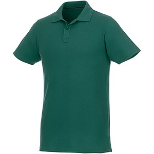 Pánská polokošileElevate HELIOS, tmavě zelená, vel. XL - reklamní polokošile