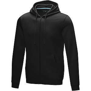 Pánská rozepínací mikina s kapucí Elevate RUBY, černá, vel. 3XL