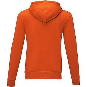 Pánská rozepínací mikina s kapucí Elevate THERON, oranžová, vel. XS
