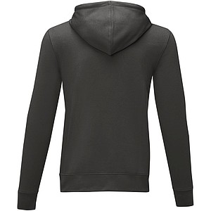 Pánská rozepínací mikina s kapucí Elevate THERON, tmavě šedá, vel. 3XL