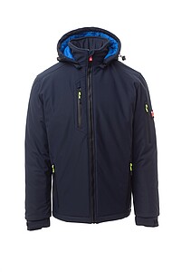 Pánská softshellová bunda PAYPER CREEK PAD ULTRALITE, námořní modrá, 3XL - bundy s vlastním potiskem