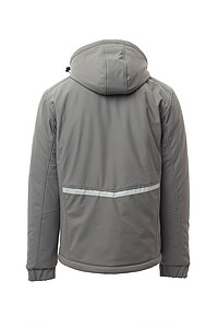 Pánská softshellová bunda PAYPER CREEK PAD ULTRALITE, šedá, 3XL