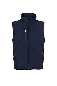 Pánská softshellová vesta PAYPER CREEK PAD VEST ULTRALITE, námořní modrá, XXS - reklamní předměty