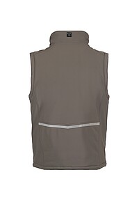 Pánská softshellová vesta PAYPER CREEK PAD VEST ULTRALITE, šedá, M
