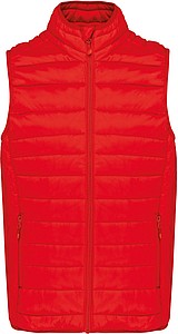 Pánská vesta KARIBAN, červená, 2XL