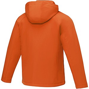 Pánská vyteplená softshellová bunda Elevate, oranžová, vel. XL