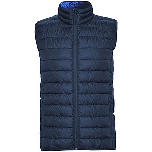 Pánská zateplená vesta, ROLY OSLO, navy, vel. M - vesta s potiskem