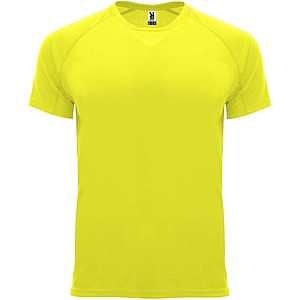 Pánské funkční tričko s krátkým rukávem, ROLY BAHRAIN, zářivě žlutá, vel. M