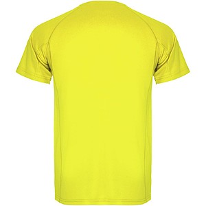 Pánské funkční tričko s krátkým rukávem, ROLY MONTECARLO, fluorescenční žlutá, vel. M
